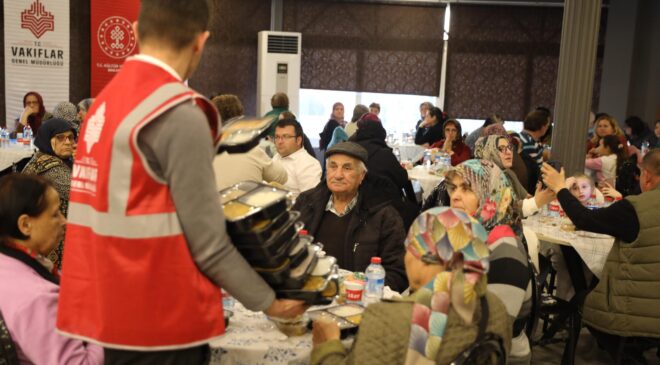 Vakıflardan Ramazan boyunca iftar
