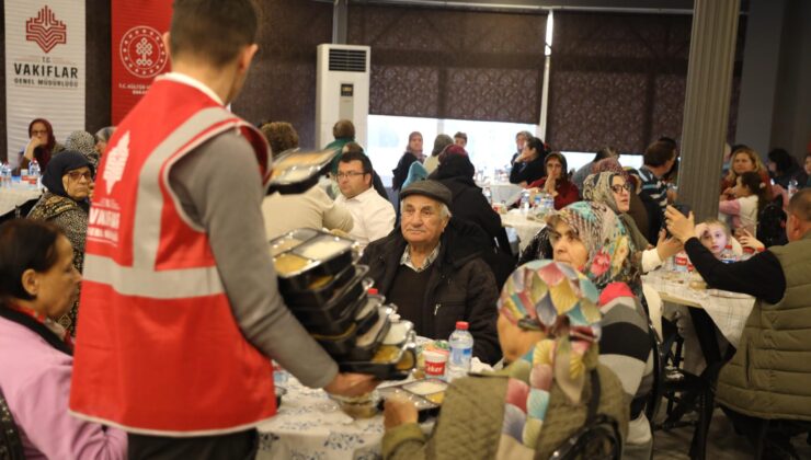 Vakıflardan Ramazan boyunca iftar