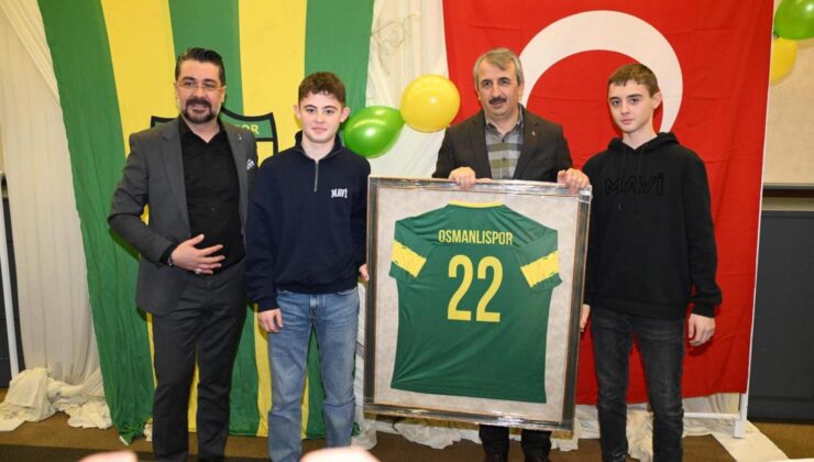 Vali Sezer’e Osmanlıspor forması