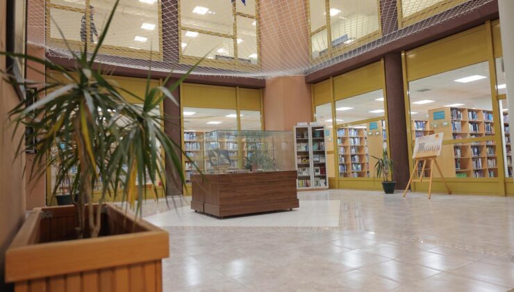 Kütüphane yenilendi