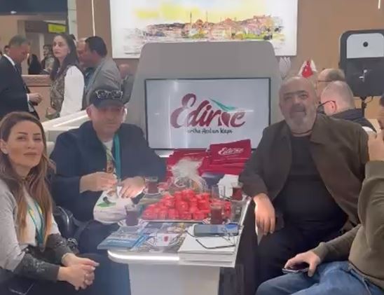 Berlin’de Edirne standına büyük ilgi