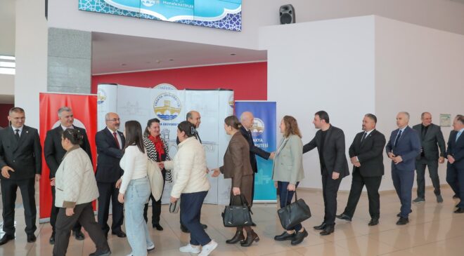 Trakya Üniversitesi’nde bayramlaşma