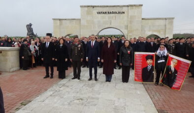 Çanakkale şehitleri anıldı