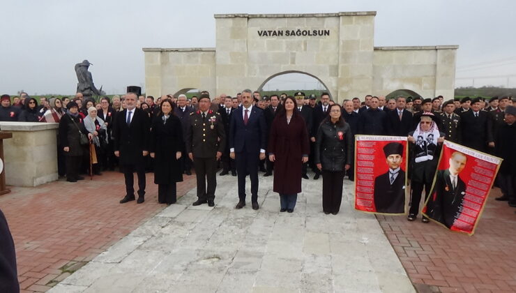 Çanakkale şehitleri anıldı