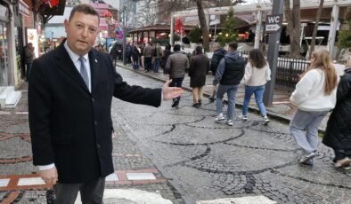 Bayramı esnaf yaptı