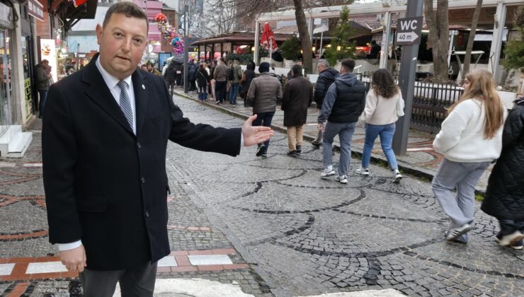 Bayramı esnaf yaptı