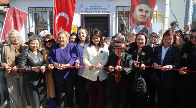 Yeniimaret’te kadın merkezi açıldı
