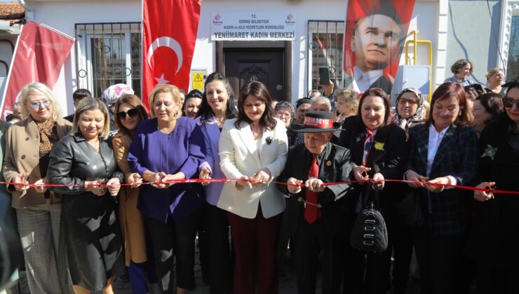 Yeniimaret’te kadın merkezi açıldı