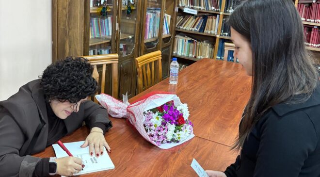 Sosyal Bilimler Lisesi’nde okur yazar buluşması