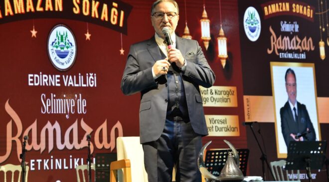 Mustafa Karataş Edirnelilerle buluştu