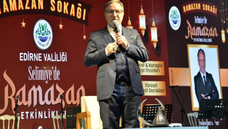 Mustafa Karataş Edirnelilerle buluştu