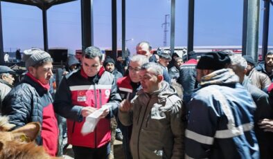 Havsa Canlı Hayvan Pazarı denetlendi