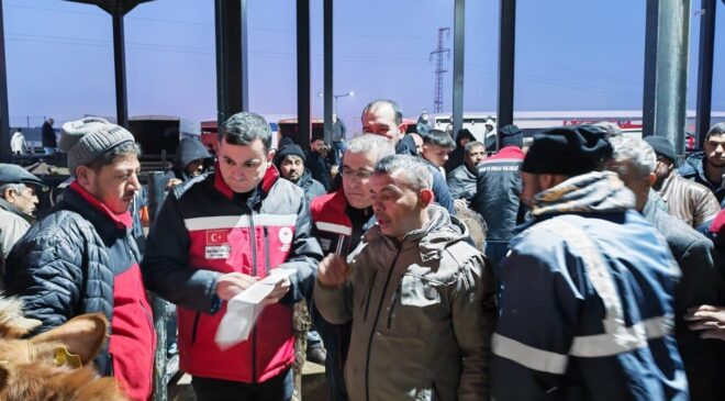 Havsa Canlı Hayvan Pazarı denetlendi