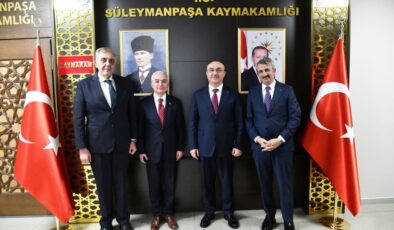 Vali Sezer’den Kaymakam Tunçer’e ziyaret