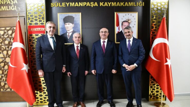 Vali Sezer’den Kaymakam Tunçer’e ziyaret