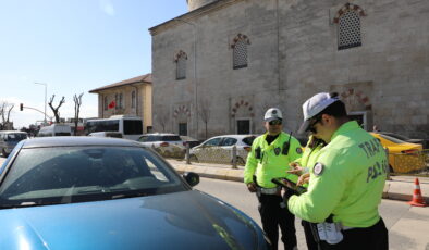 Bayram öncesi trafik denetimi