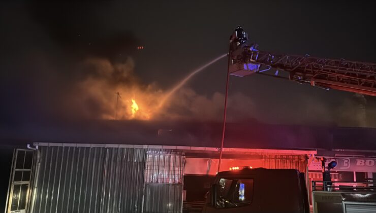 Edirne’de korkutan yangın