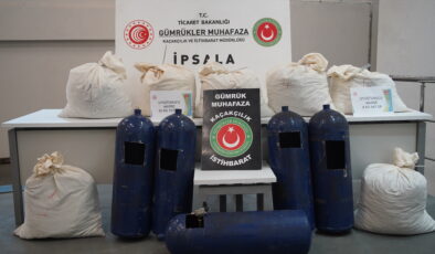 LPG tankından uyuşturucu çıktı