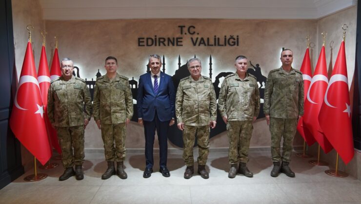 Kara Kuvvetleri Komutanı’ndan Vali Sezer’e ziyaret