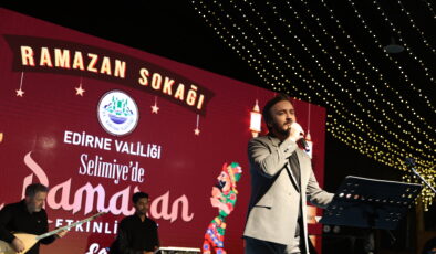 Köse, Ramazan Sokağı’nda Edirnelilerle buluştu