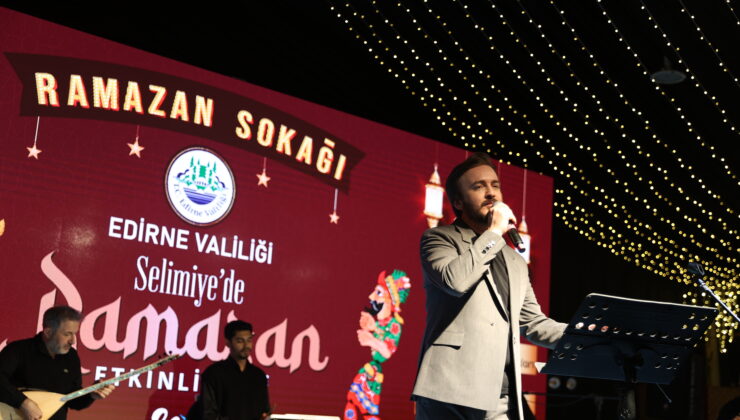 Köse, Ramazan Sokağı’nda Edirnelilerle buluştu