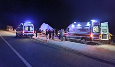 Keşan’da feci kaza!