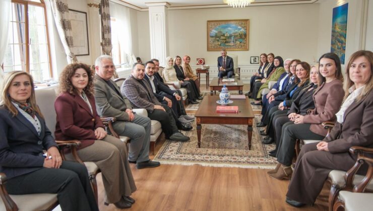 AK Partili Ercan’dan Vali Sezer’e ziyaret