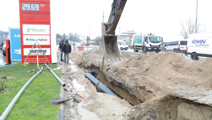 Altyapı çalışmaları sürüyor