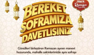 Belediye Cumartesi Pazarı’nda iftar verecek