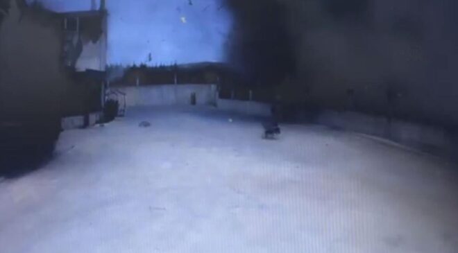 Buhar kazanı böyle patladı