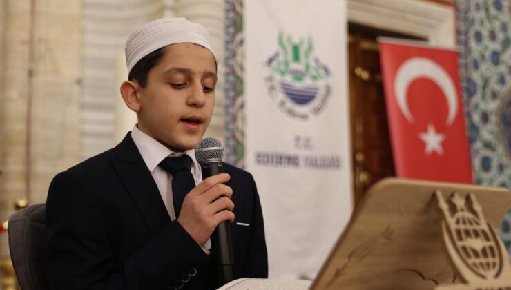 Genç hafızlar yarıştı