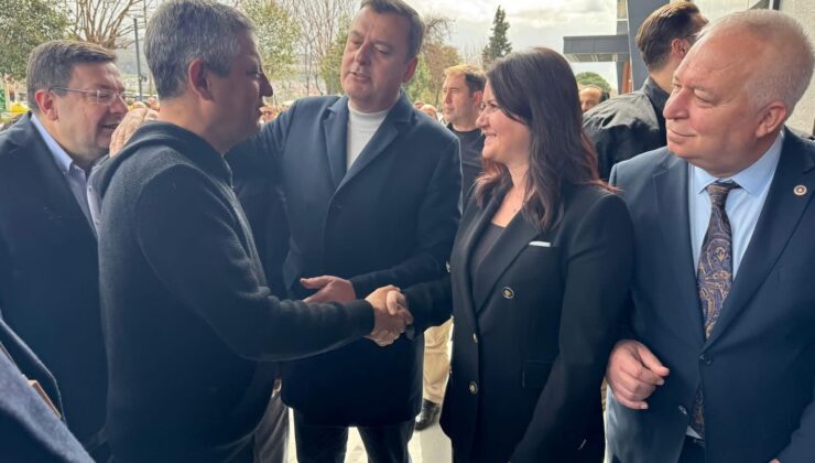 Gencan, Özgür Özel’i karşıladı