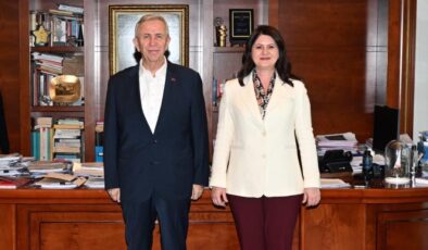 Gencan’dan Mansur Yavaş’a ziyaret