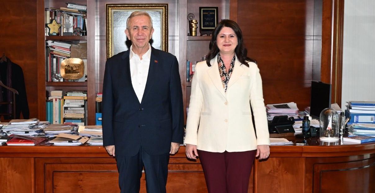 Gencan’dan Mansur Yavaş’a ziyaret