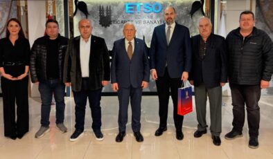 Konsolos Balios’dan ETSO’ya ziyaret