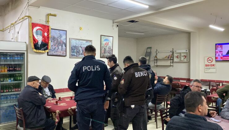 Edirne’de kumar ve tombala operasyonu