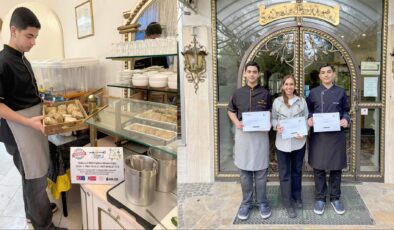 Öğrenciler Almanya’da staj yaptı