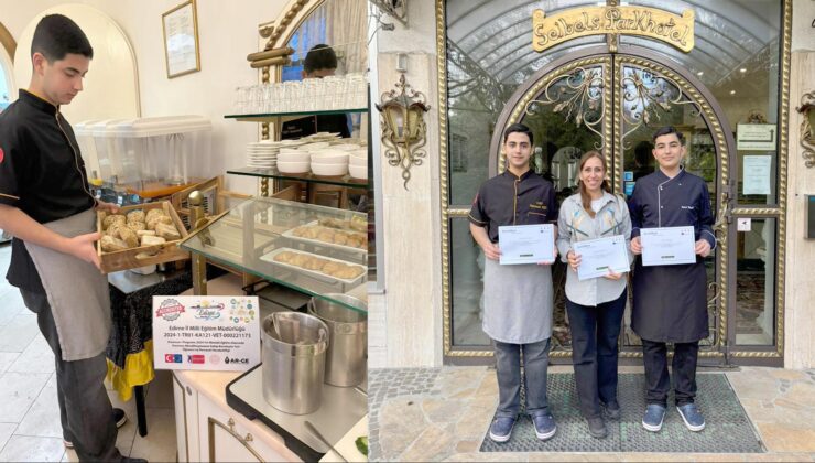 Öğrenciler Almanya’da staj yaptı