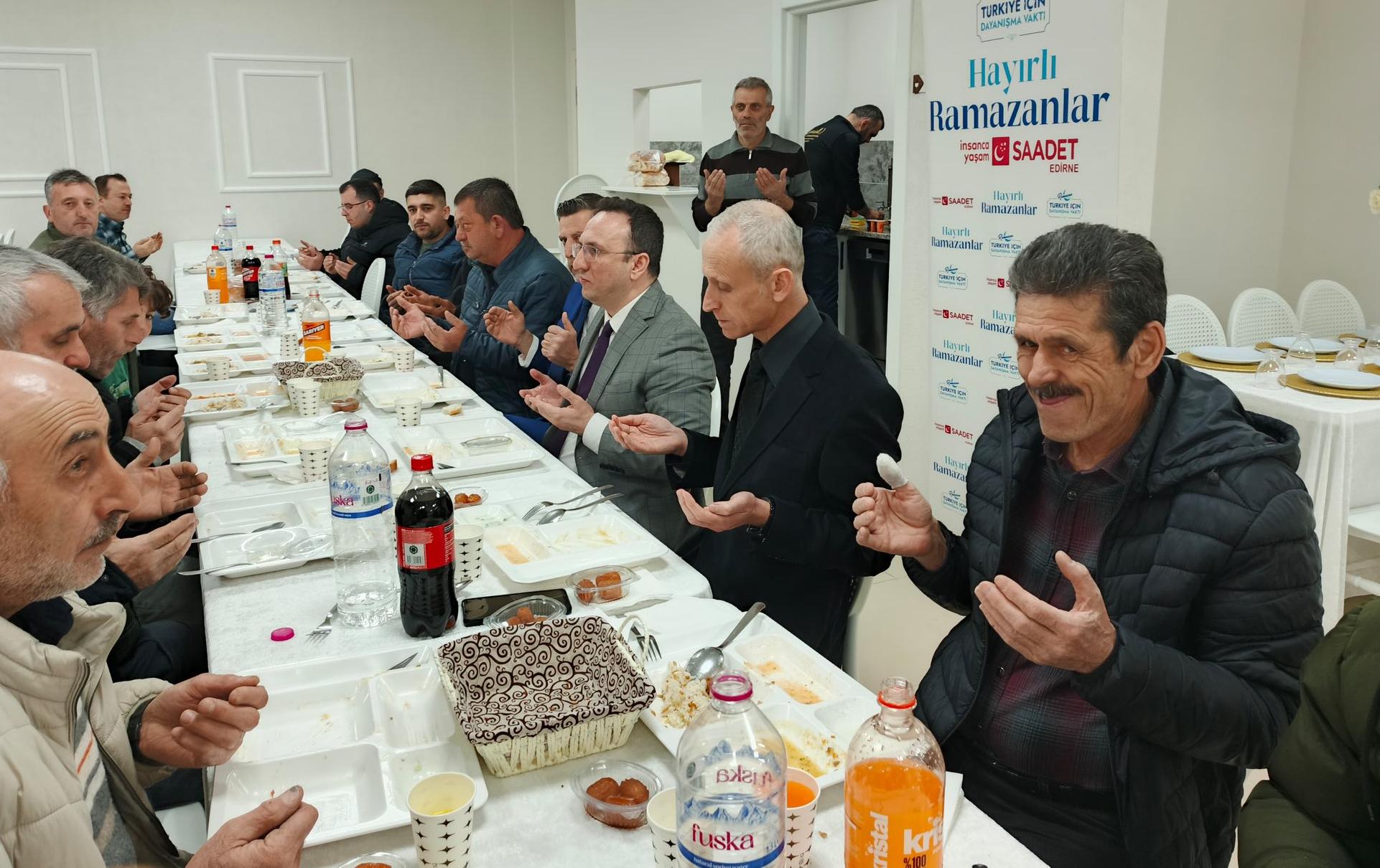 Saadet Partisi Havsa İlçe Başkanlığı’ndan iftar
