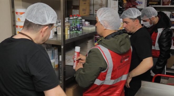 Zabıtadan pastane ve fırın denetimi