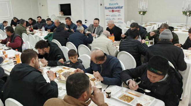 Saadet Partisi Havsa İlçe Başkanlığı’ndan iftar