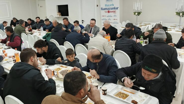 Saadet Partisi Havsa İlçe Başkanlığı’ndan iftar
