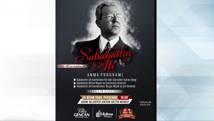 Sabahattin Ali anılacak