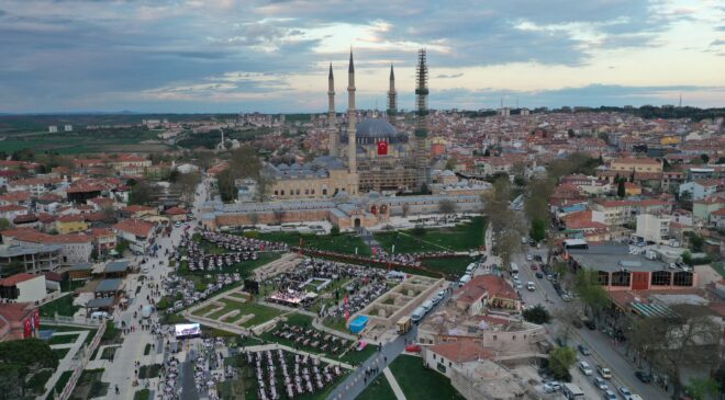 Büyük Selimiye İftarına hazırlık