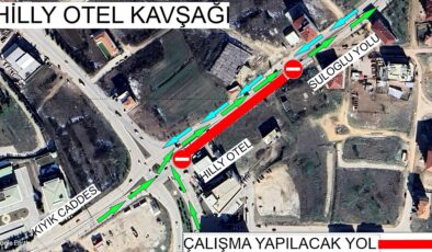 Süloğlu yönünde gidecek sürücüler dikkat