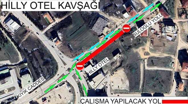 Süloğlu yönünde gidecek sürücüler dikkat