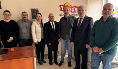 Trakya Üniversitesi’nden gazetemize ziyaret