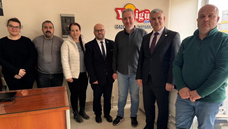Trakya Üniversitesi’nden gazetemize ziyaret