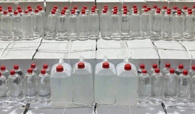 3 ayda 232 bin litre sahte içki ele geçirildi