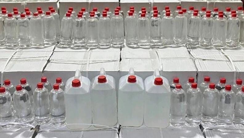 3 ayda 232 bin litre sahte içki ele geçirildi